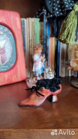 Туфелька-игольница