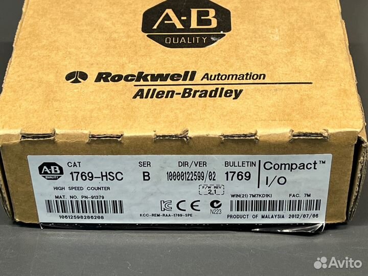 Allen-Bradley 1769-HSC Ser. B новый, 4 шт