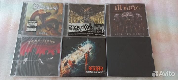 CD metallica, CD Thrash metal