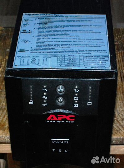 Источник бесперебойного питания APC 750