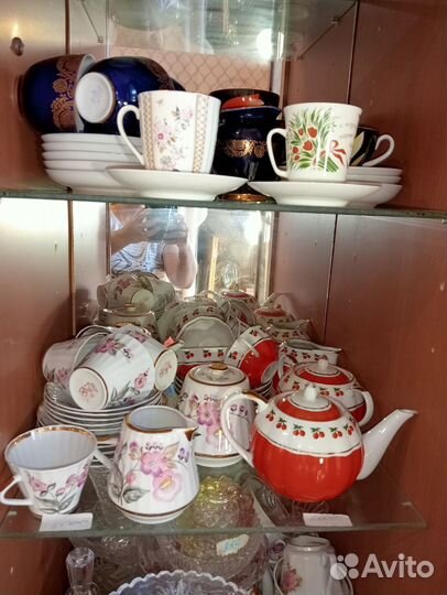 Сервиз чайный, кофейной лфз, Дулево, ГДР