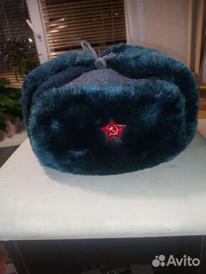 Шапка ушанка военная СССР