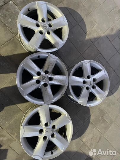 Литые диски r16 на nissan x-trail