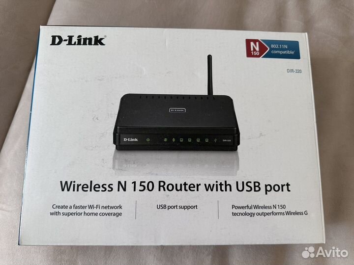 Роутер D-Link WiFi Wireless N150