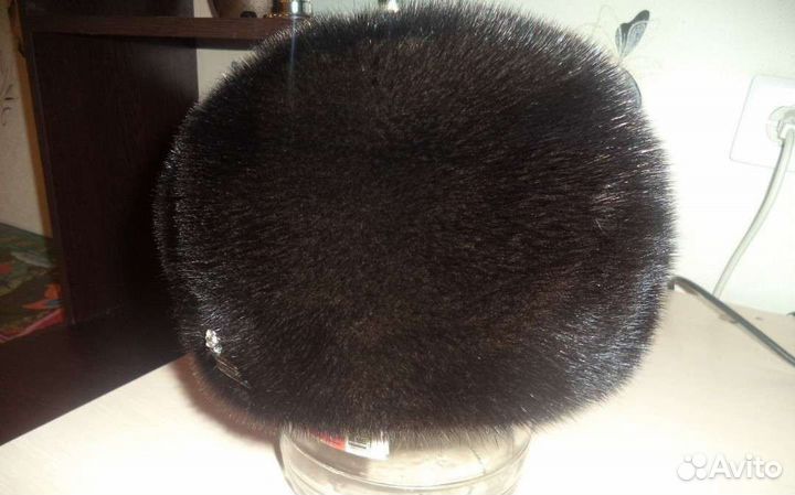 Норковая шапка французский берет