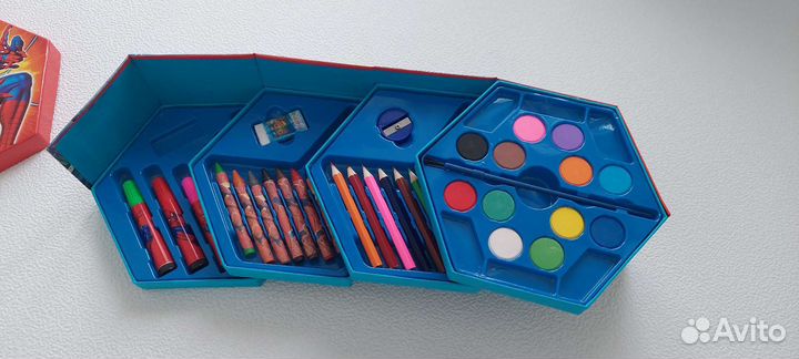 Набор для рисования, человек паук