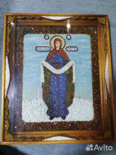 Икона Покров пресвятой Богородицы