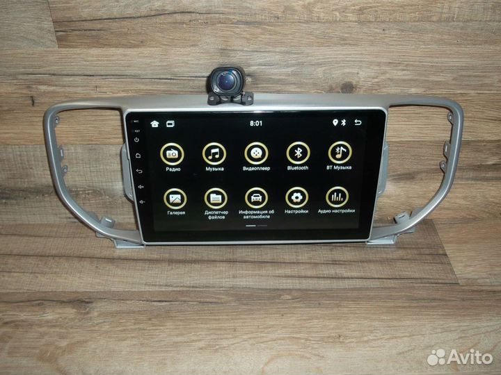 Магнитола Kia Sportage 4 Android с камерой