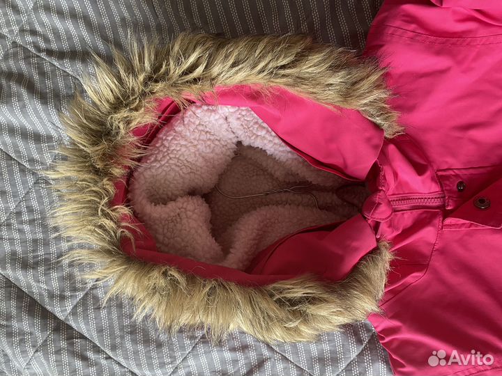 Пальто зимнее для девочки 140