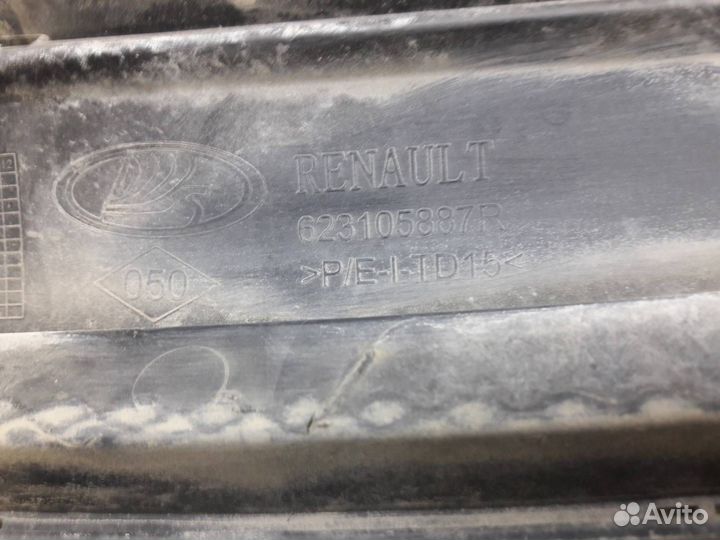 Решетка радиатора Renault Logan 2 2018