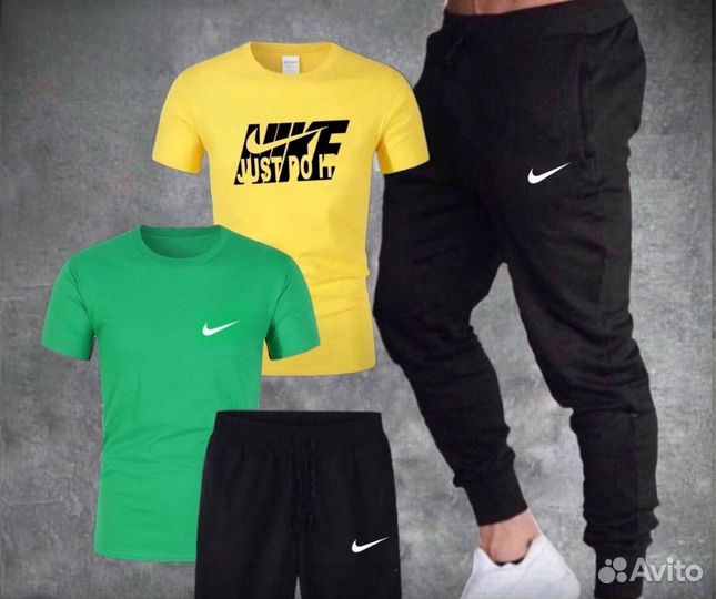 Мужской спортивный костюм Nike 4в1