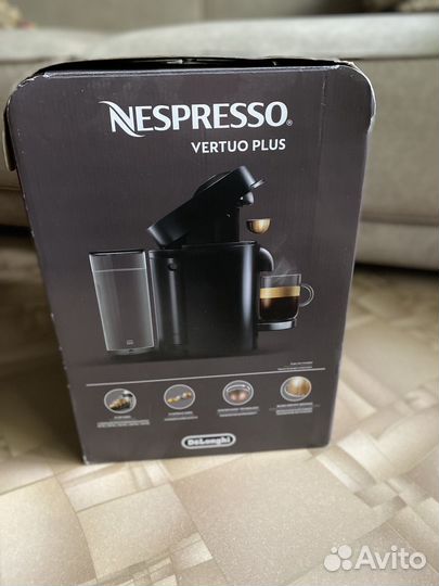 Кофемашина Delonghi Nespresso Vertuo Plus