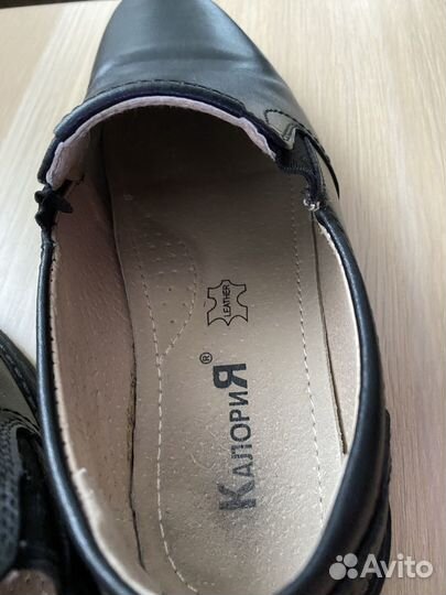 Туфли натуральная кожа 39