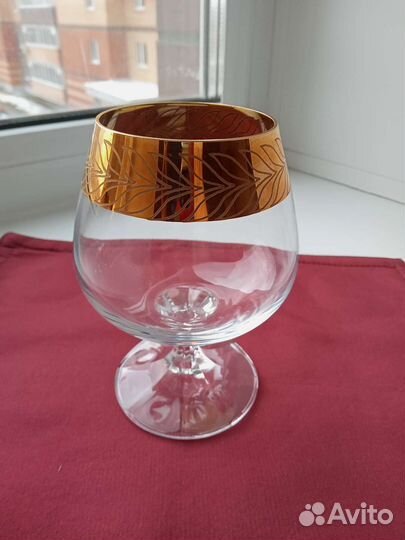 Богемия. Бокалы из чешского стекла 6 шт. СССР