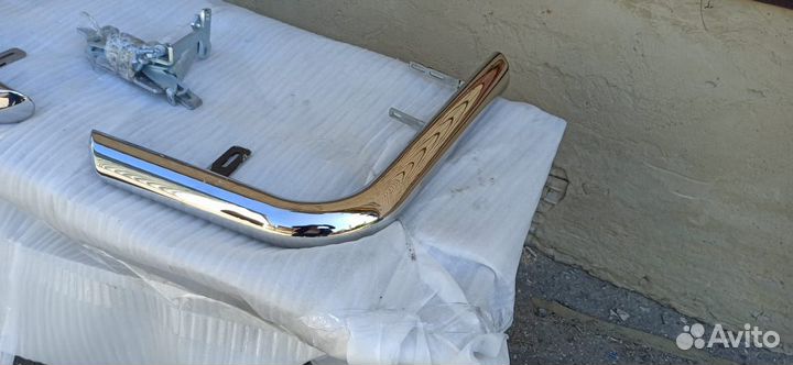 Защита задняя уголки Toyota HiLux