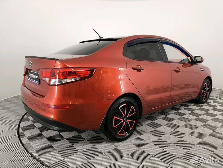 Kia Rio 1.6 МТ, 2015, 120 419 км