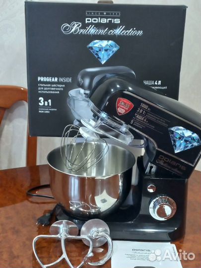 Планетарный миксер polaris PKM 1002 brilliant