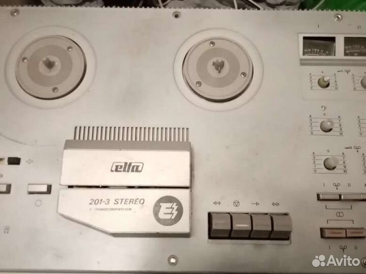 Катушечный магнитофон Эльфа 201-3 Стерео