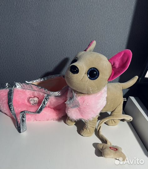 Собака Chi-chi love принцесса; обезьянка FurReal