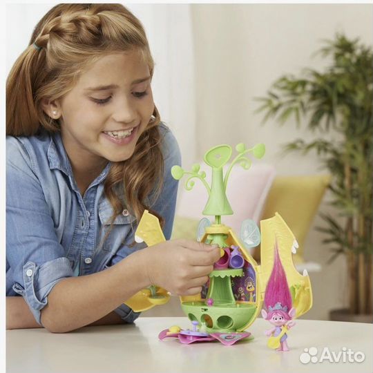 Тролль Розочка и Волшебный домик набор