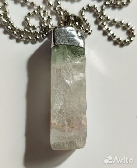 Флюорит кулон на цепочке