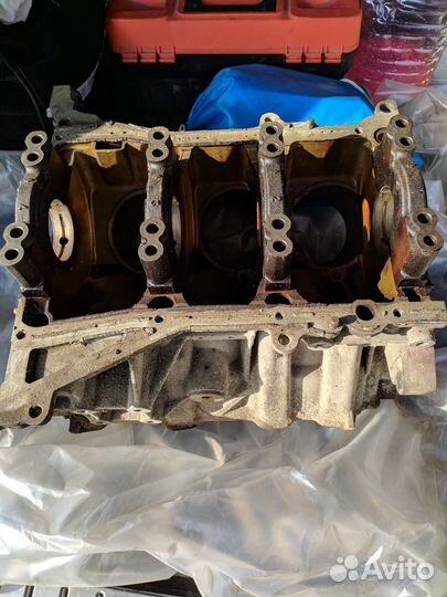 Блок двигателя murano VQ35