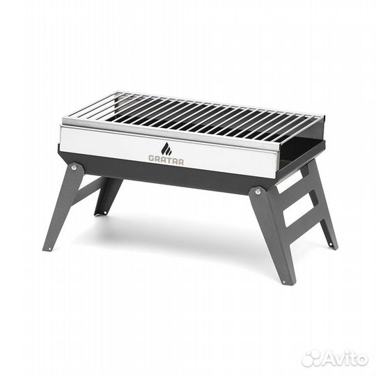 Мангал автомобильный в сумке с решеткой, шампурами