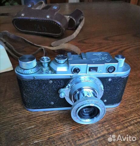 Пленочный фотоаппарат Зоркий 1954г