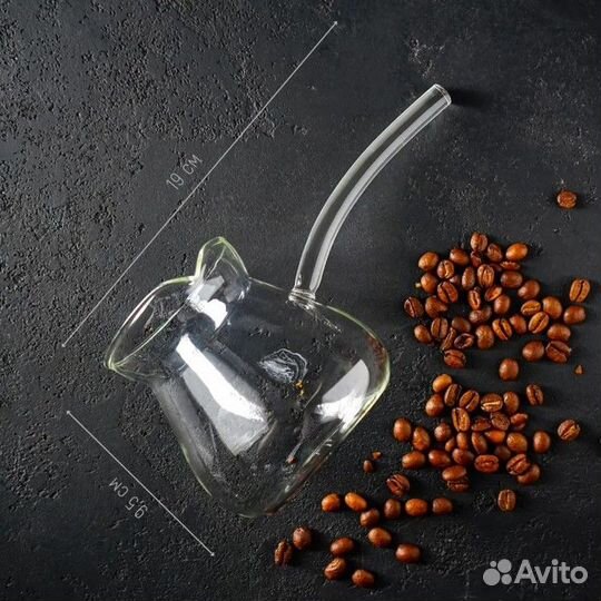 Турка стеклянная Magistro «Искра», 450 мл, 1999,5