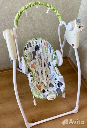 Детские электронные качели graco