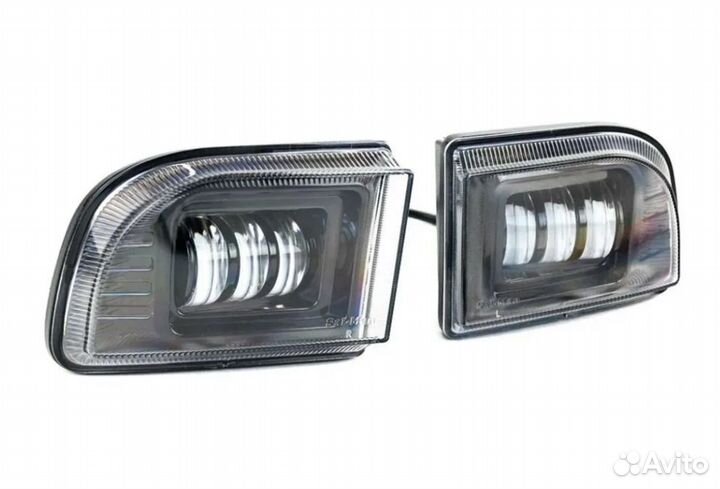 Диодные птф Sal-Man для Chevrolet Lacetti, два реж