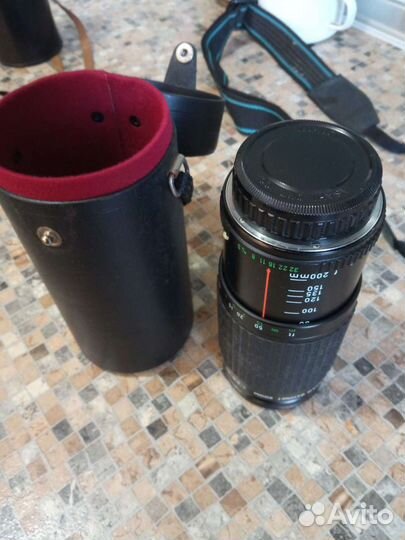 Объектив canon fd. Takumar, zoom, 80-200mm.1:4.5