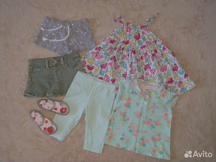 Вещи для девочки 1-1,5г. на лето пакетом