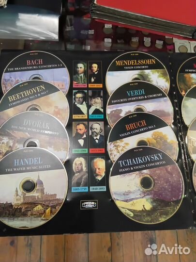 Подарочное издание классика CD, 14 штук