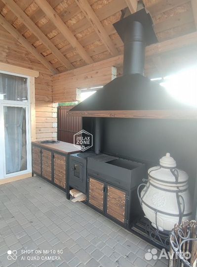 Мангал, Печь, Мангальный комплекс