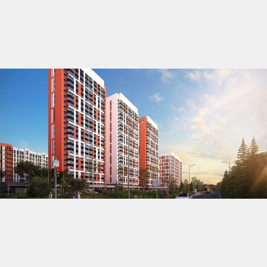 1-к. квартира, 44,1 м², 17/22 эт.