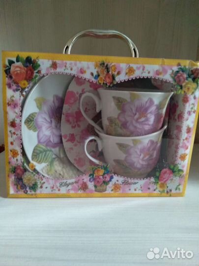 Чашка с блюдцем