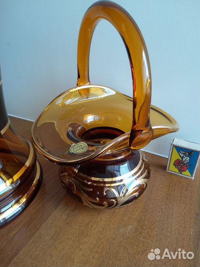 Вазы (Чехия) новые.Оригинал