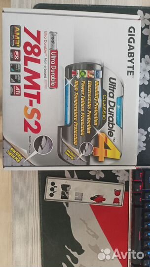 Материнская плата gigabyte ga-78lmt-s2