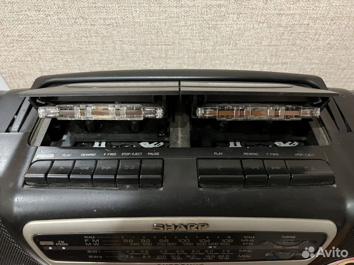 Магнитофон sharp wq 730 z