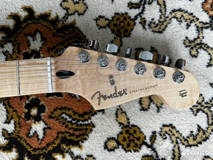 Fender stratocaster player mexico buttercream