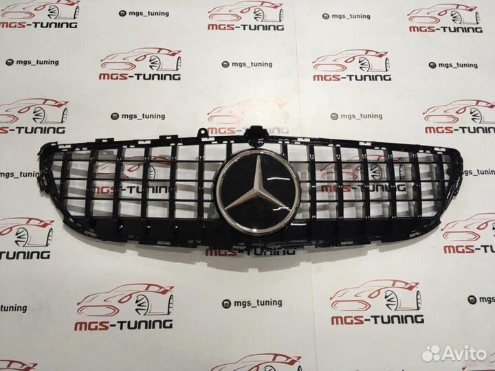 Решетка Mercedes CLS Black W218 GT 14-18