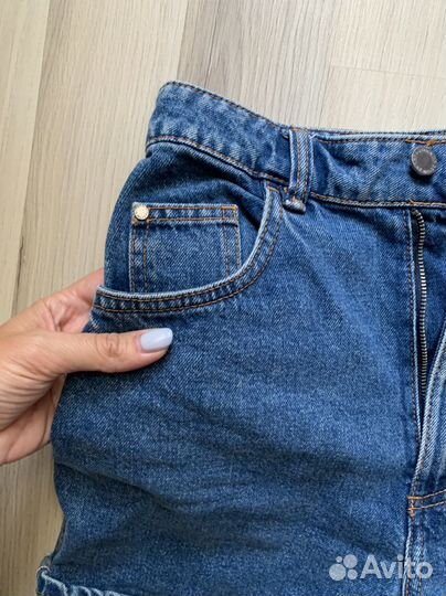 Шорты джинсовые zara 34