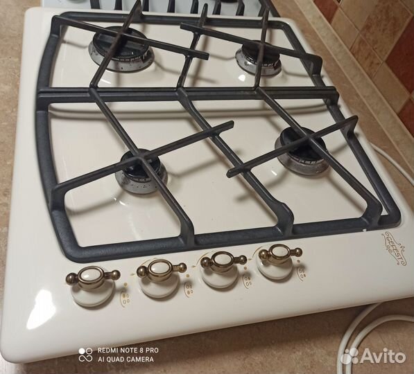 Газовая варочная панель 4 конфорки гефест