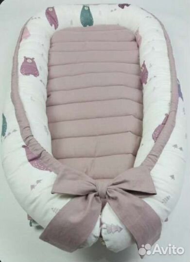 Кокон для новорожденных red castle новый