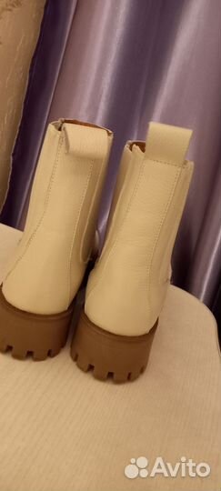 Ботинки женские демисезонные натуральная кожа 38р