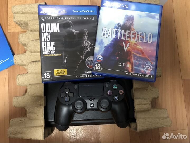 Sony PS4 slim с играми