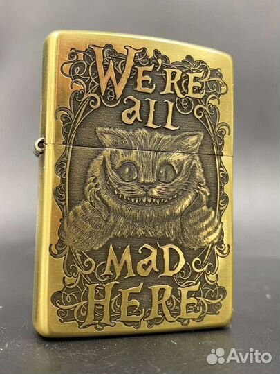 Зажигалка Zippo - Alice in Wonderland