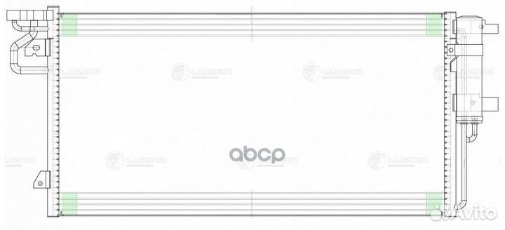 Радиатор кондиц. для а/м Ford Kuga (13) /Focus