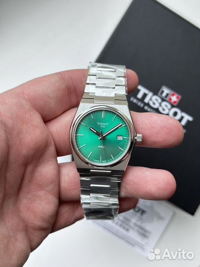 Tissot PRX Quartz 35mm T137.210.11.081.00 Green